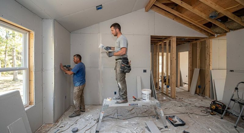 Bedroom Drywall Installation in Olathe, KS