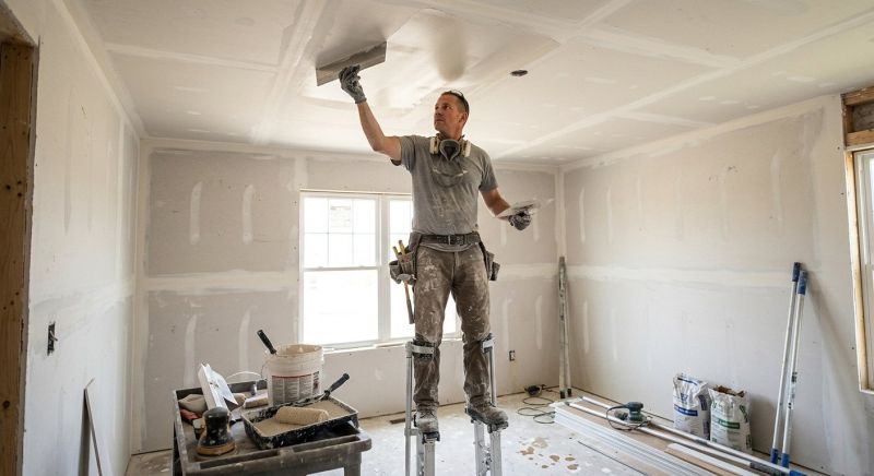 Ceiling Drywall Installation in Kansas City, MO