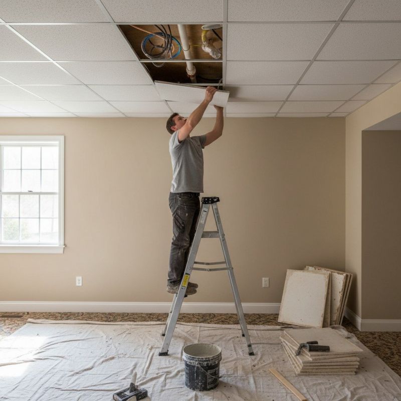 Ceiling And Wall Repair