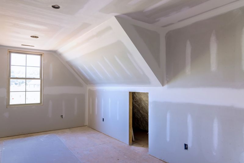 Drywall in a Living Room