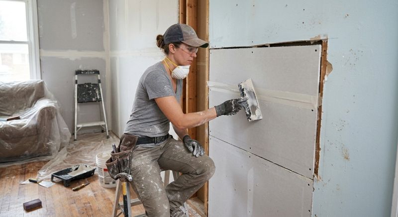 House Drywall Installation in Wilmington, NC