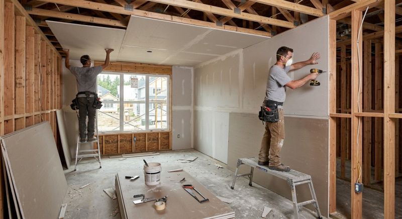 House Drywall Installation in Conroe, TX