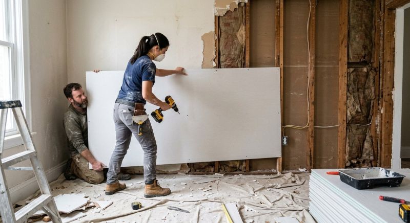 Kitchen Drywall Installation in Denver County, CO