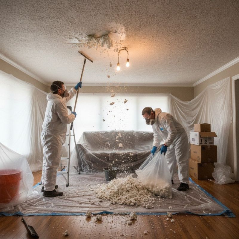 Stipple Ceiling Removal in Waco, TX