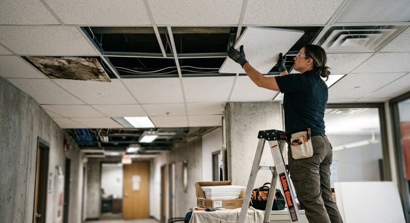 Ceiling And Wall Repair